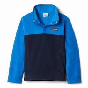Columbia Chaqueta Steens Mountain™ 1/4 Snap Fleece Pull-Over Niño Azul Marino/Azules (352SPETGF)